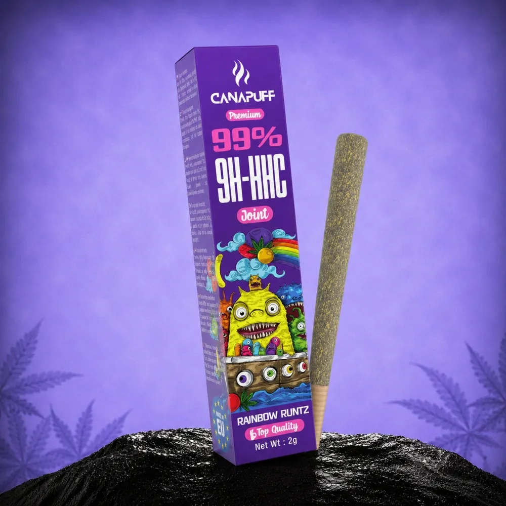 9H-HHC joint Rainbow Runtz 99%