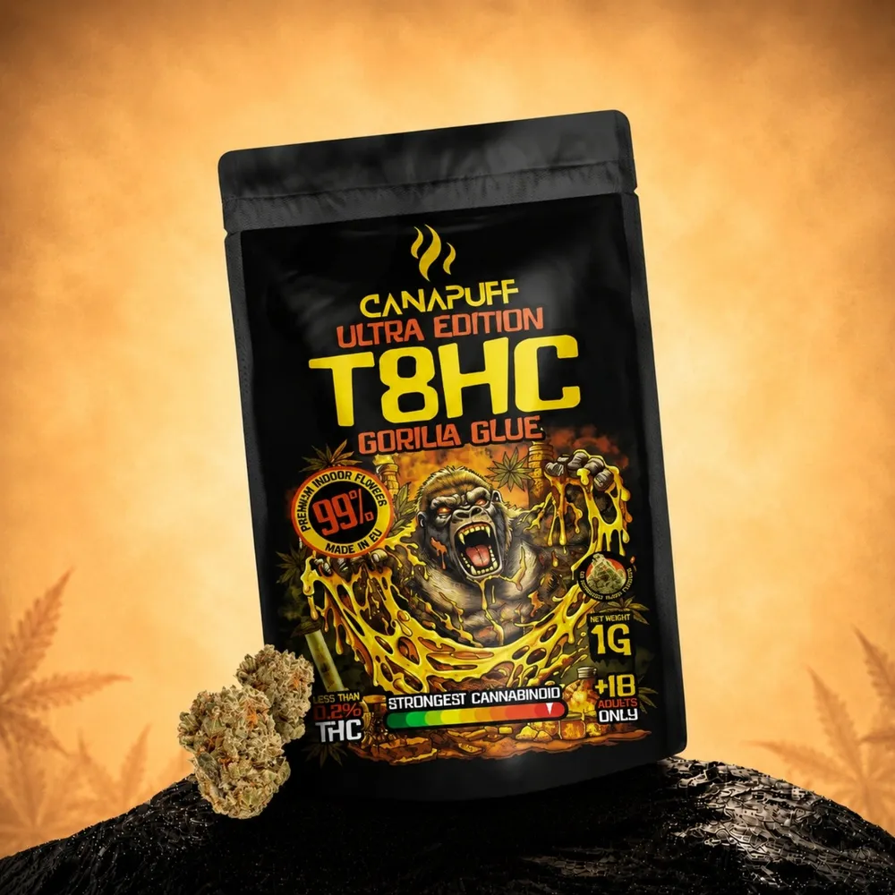 T8HC květy Gorilla Glue 99%
