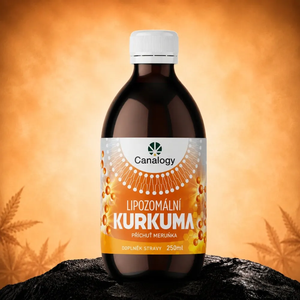 CBD Liposomální kurkumin