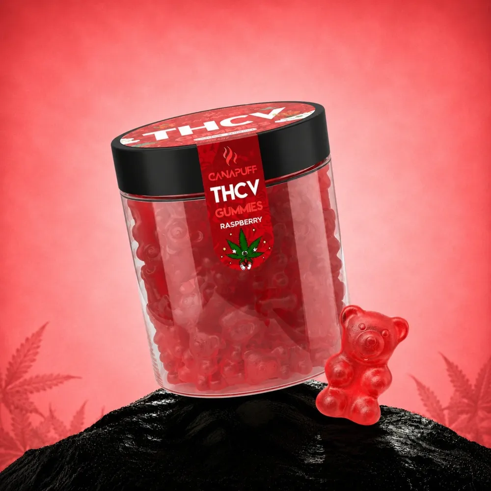 THCv gummies Raspberry