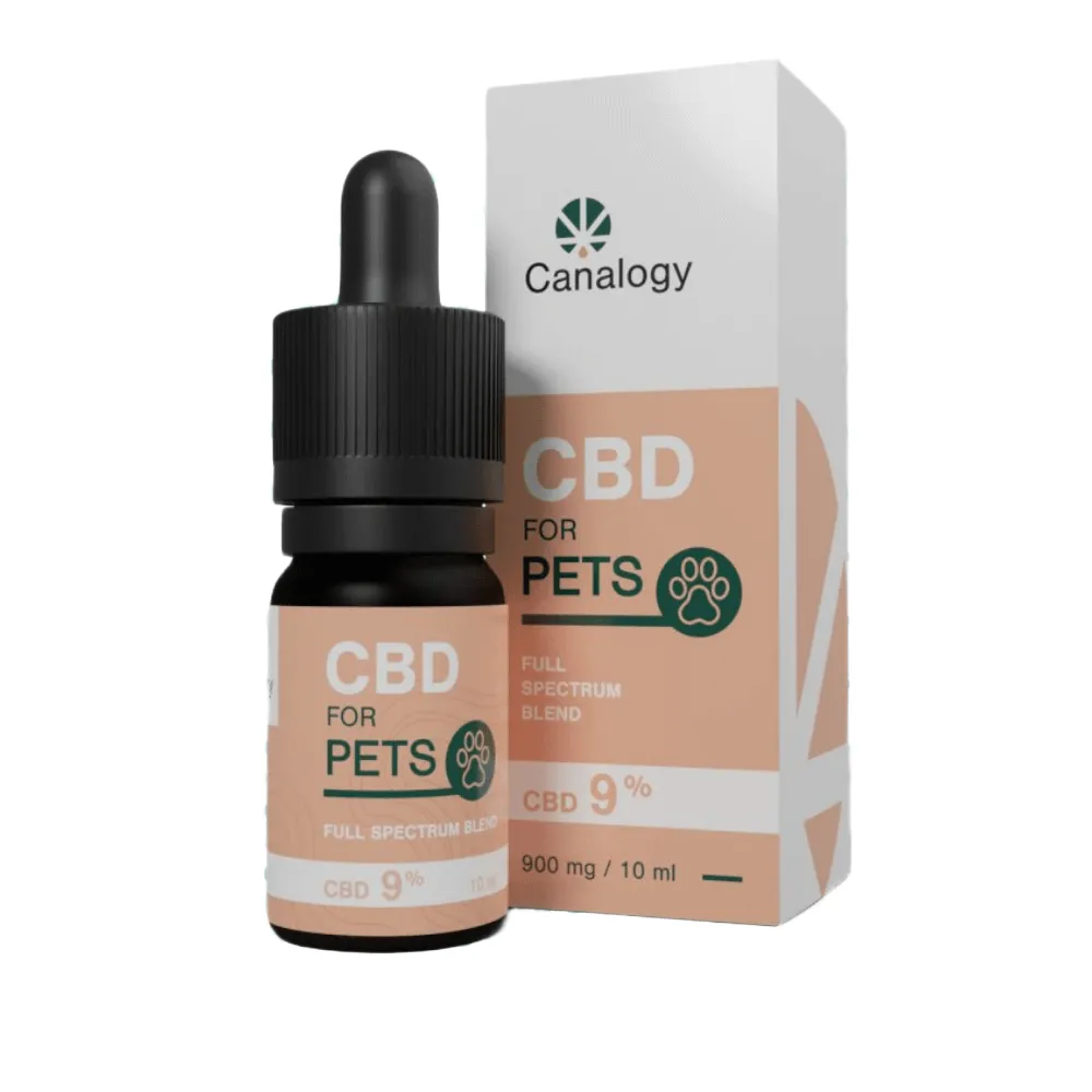 CBD olej Canalogy pro mazlíčky 9%