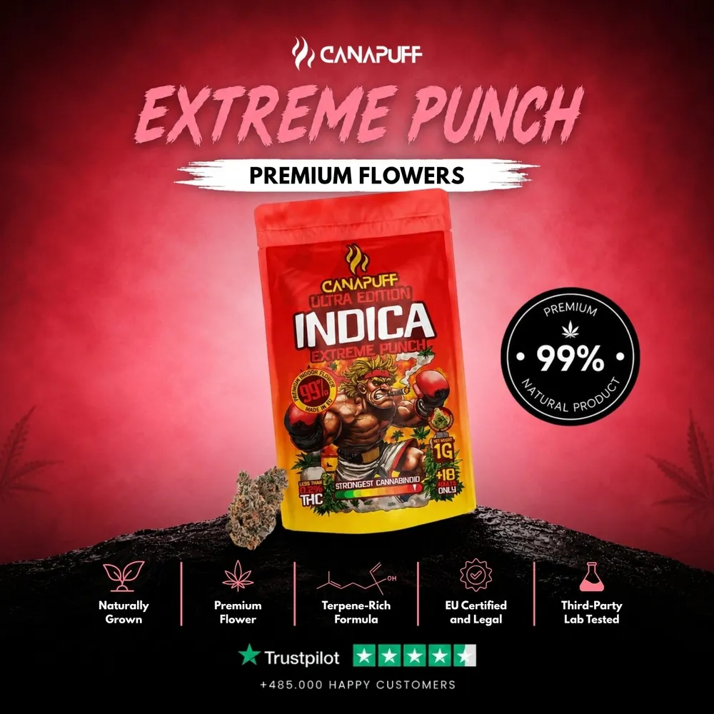 Indica květy Extreme Punch Ultra Edition 99%
