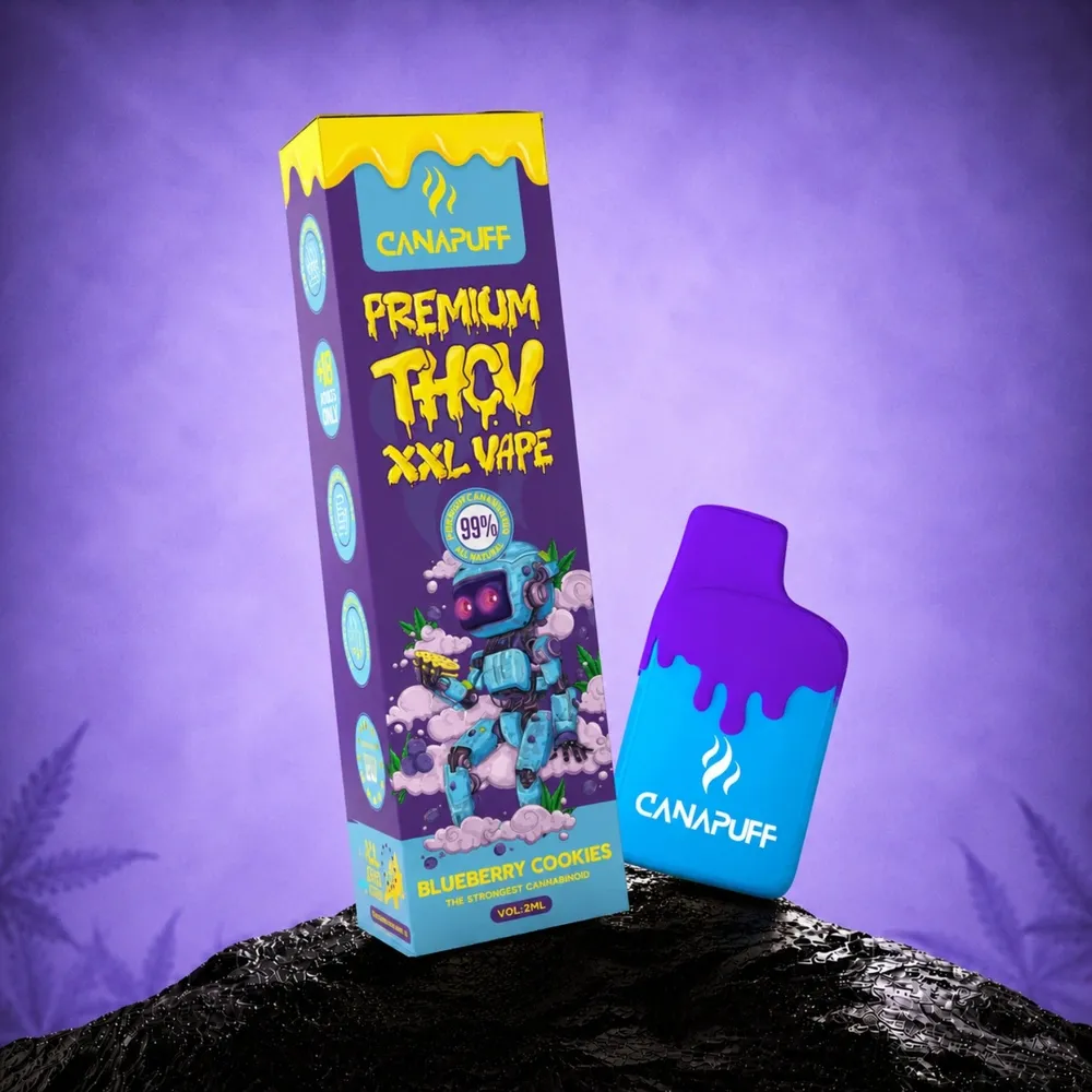 THCv XXL vape Blueberry Cookies 99% 2 ml