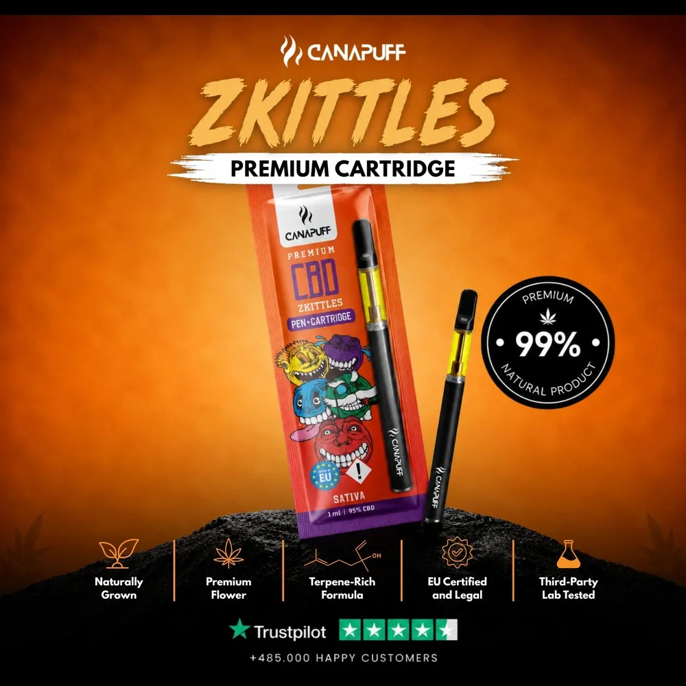 CBD pen + cartridge Zkittles 95%