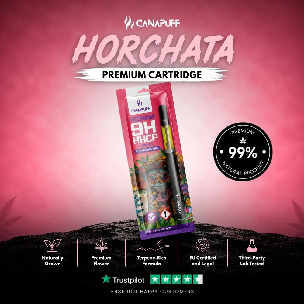 9H-HHCP pen + cartridge Horchata 99%