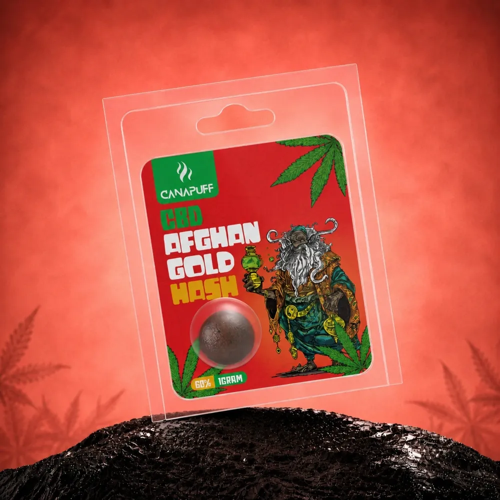 CBD hash Afghan Gold 60%
