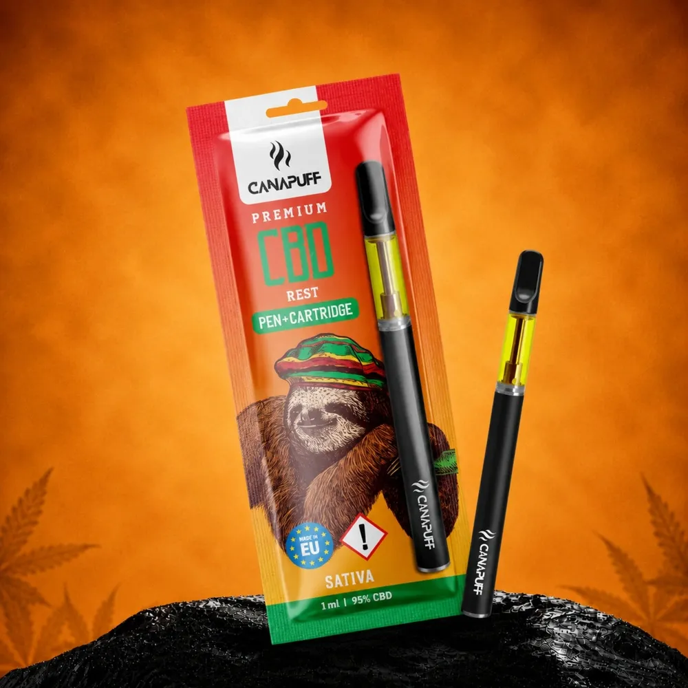 CBD pen + cartridge Rest 95%