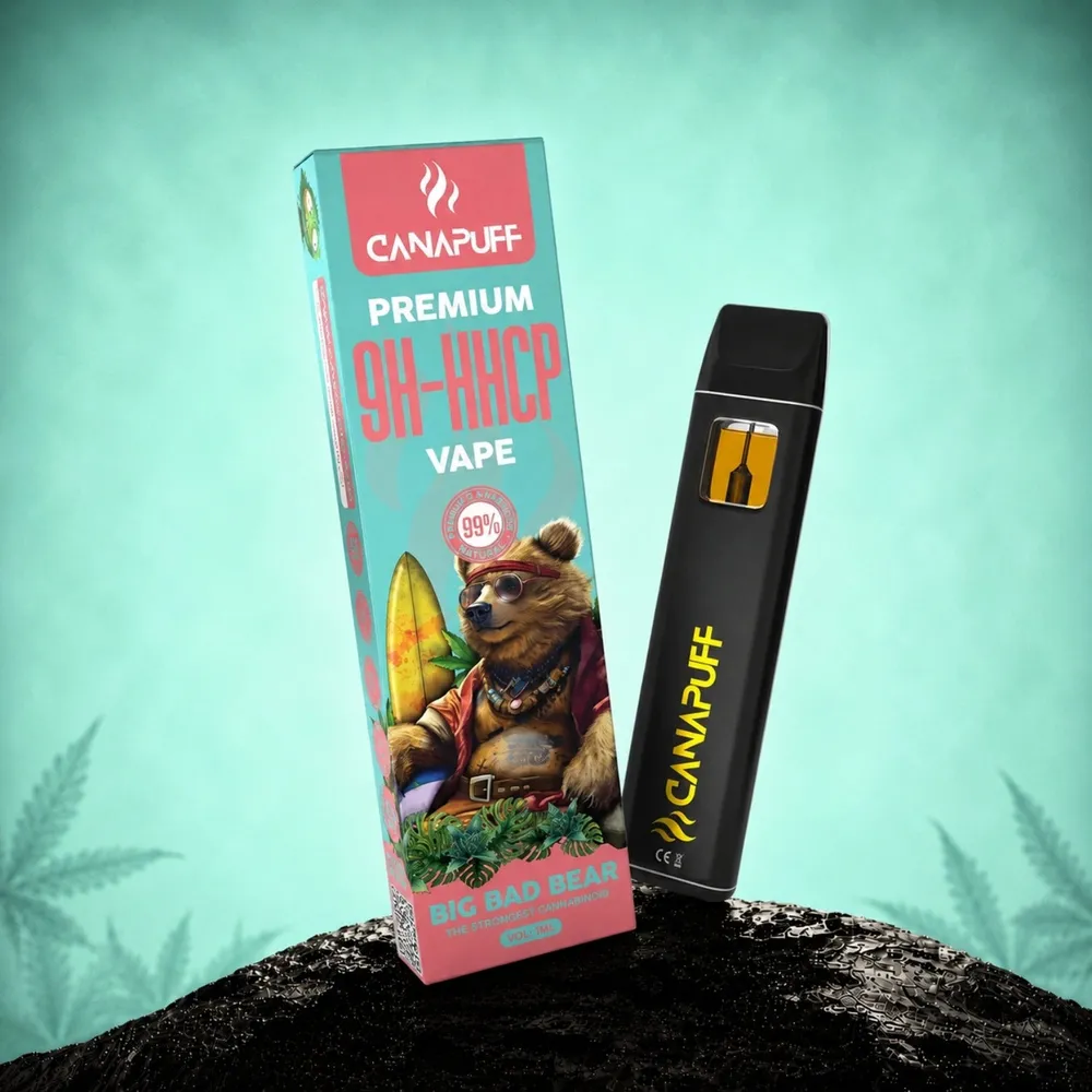 9H-HHCP vape Big Bad Bear 99% 1 ml