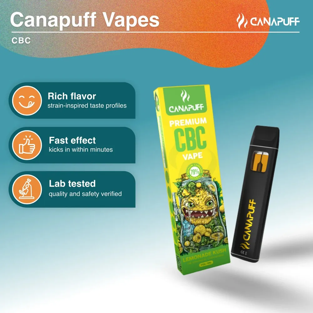 CBC vape Lemonade Kush 79% 1 ml