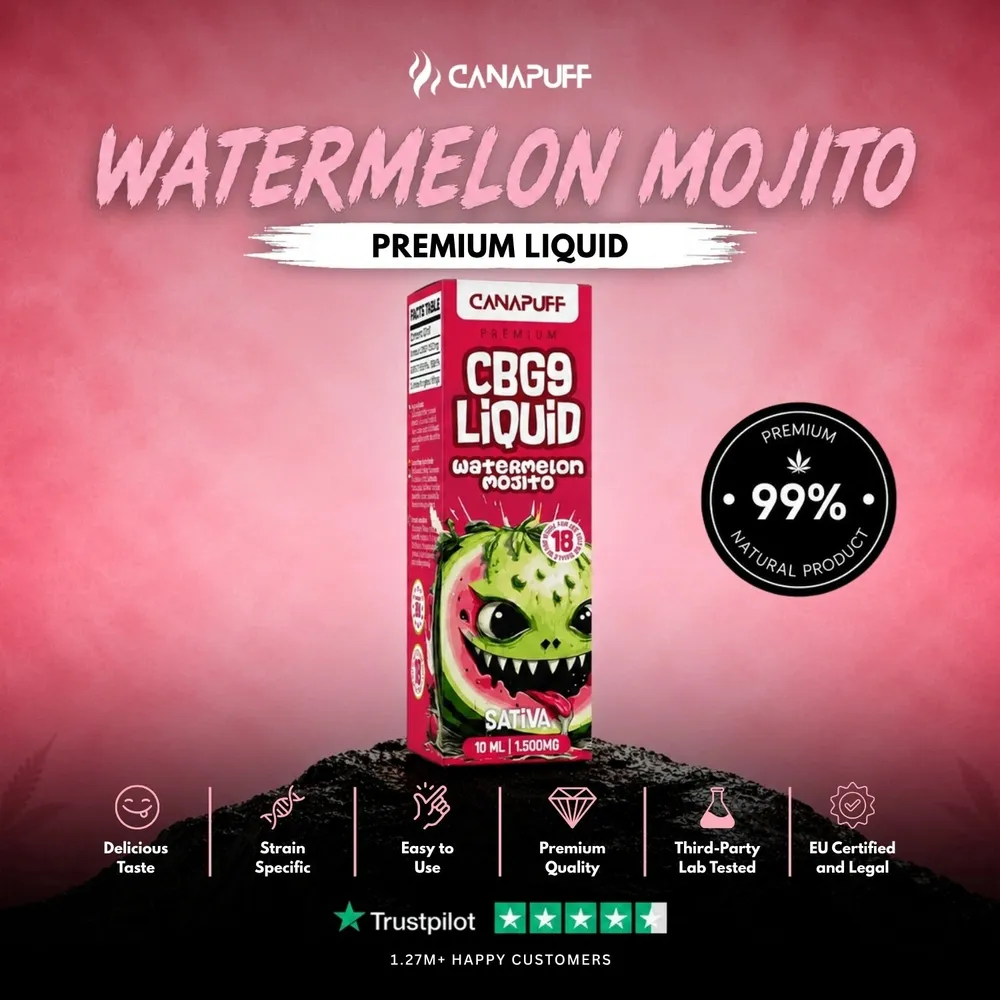 CBG9 liquid Watermelon Mojito 1500 mg