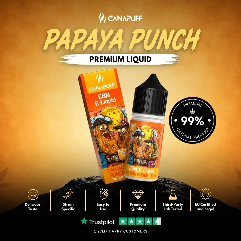 CBN liquid Papaya Punch 1500 mg