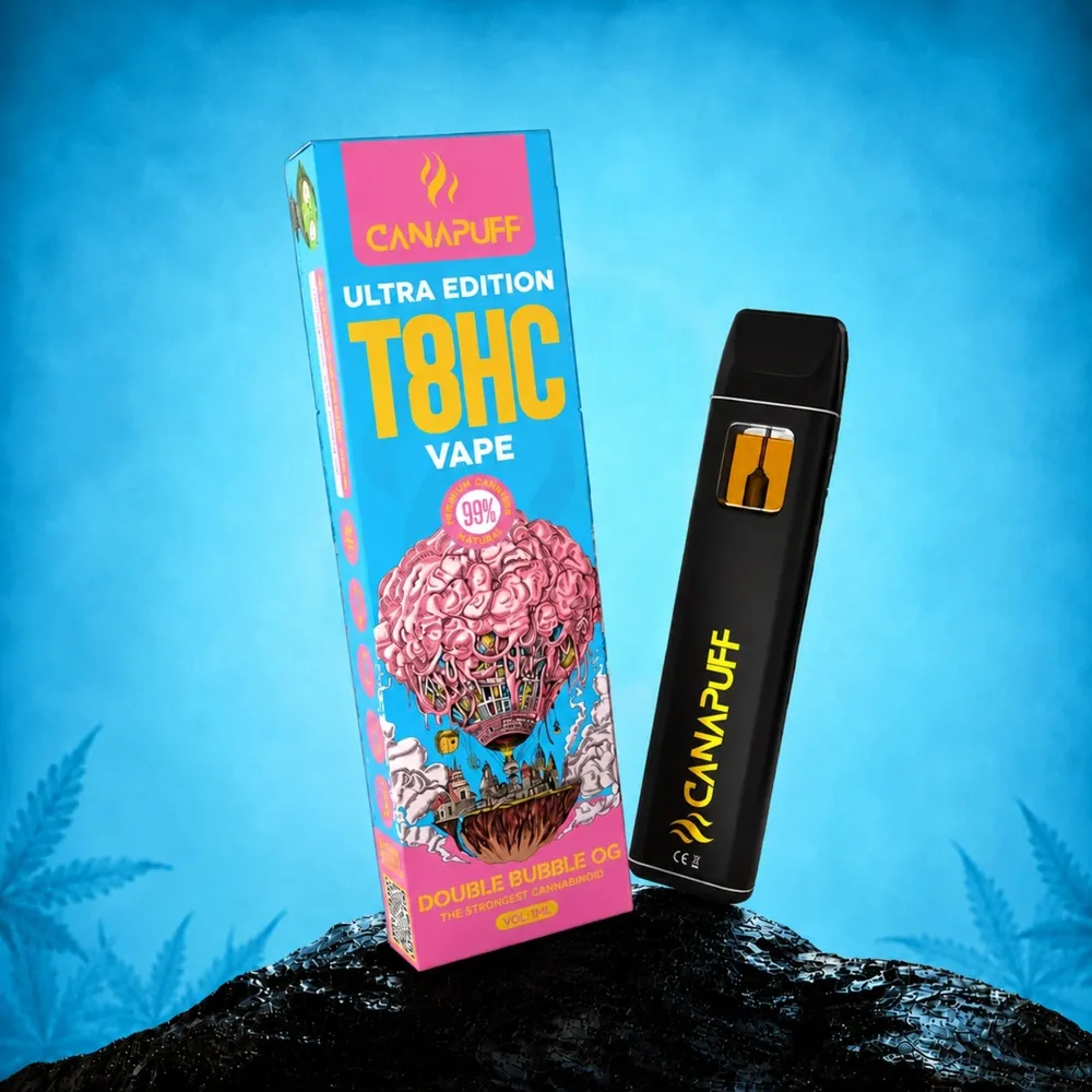 T8HC vape Double Bubble Ultra Edition 99% 1 ml