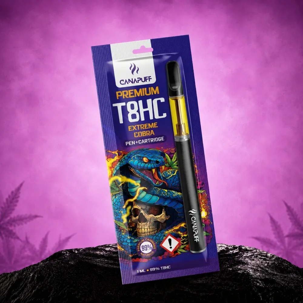 T8HC pen + cartridge Extreme Cobra 99%