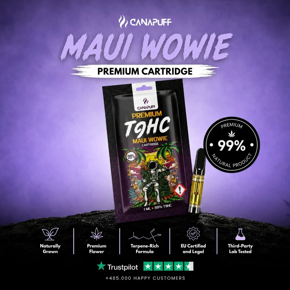 T9HC cartridge Maui Wowie 99%