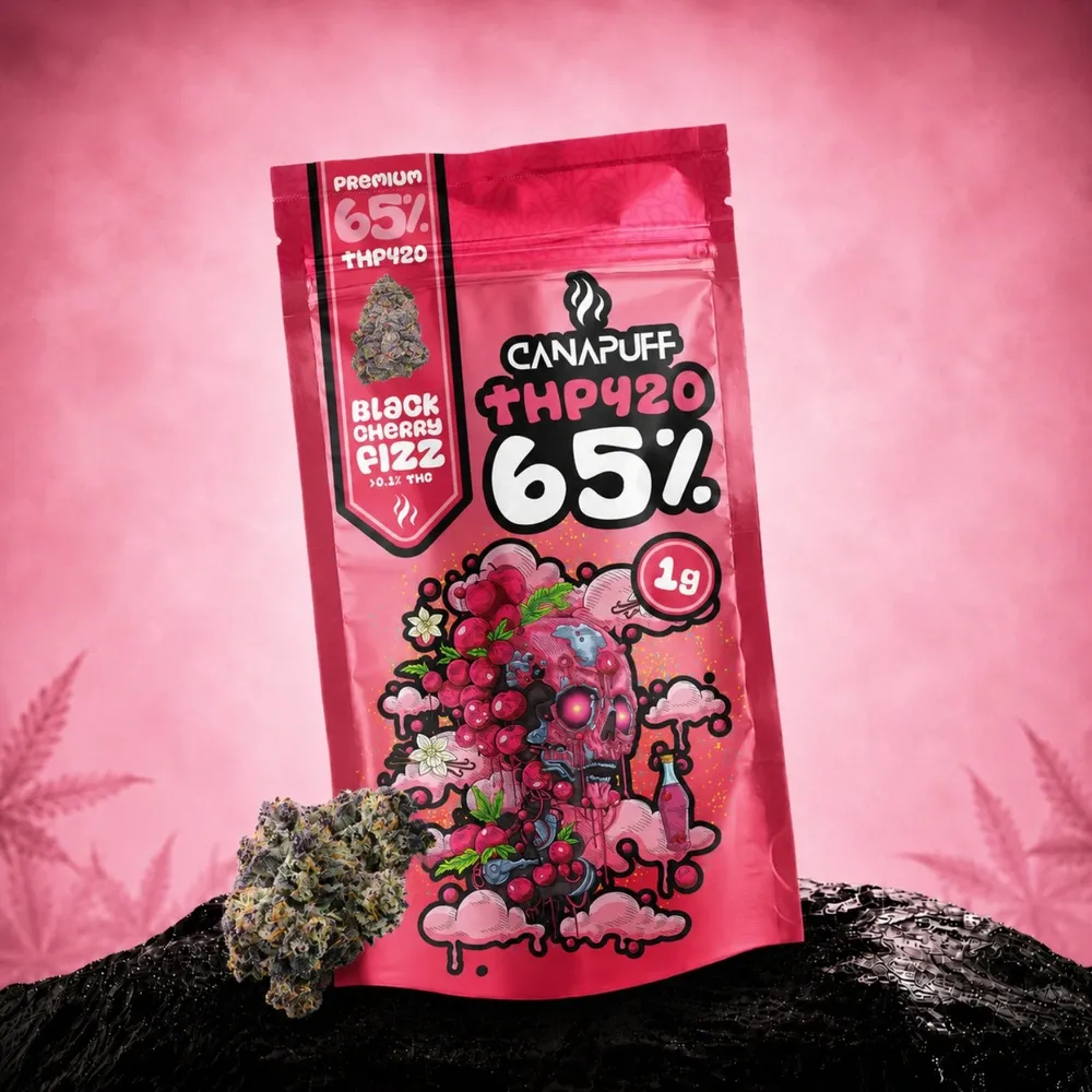 THP420 květy Black Cherry Fizz 65%