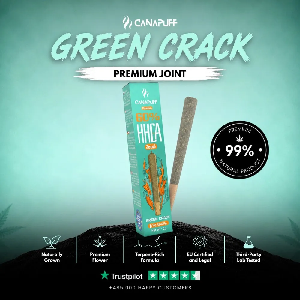 HHC-A joint Green Crack 60% 2 g
