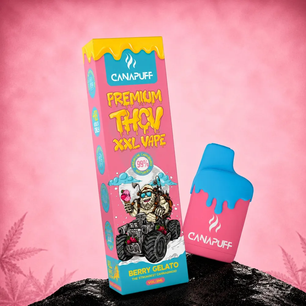 THCv XXL vape Berry Gelato 99% 2 ml
