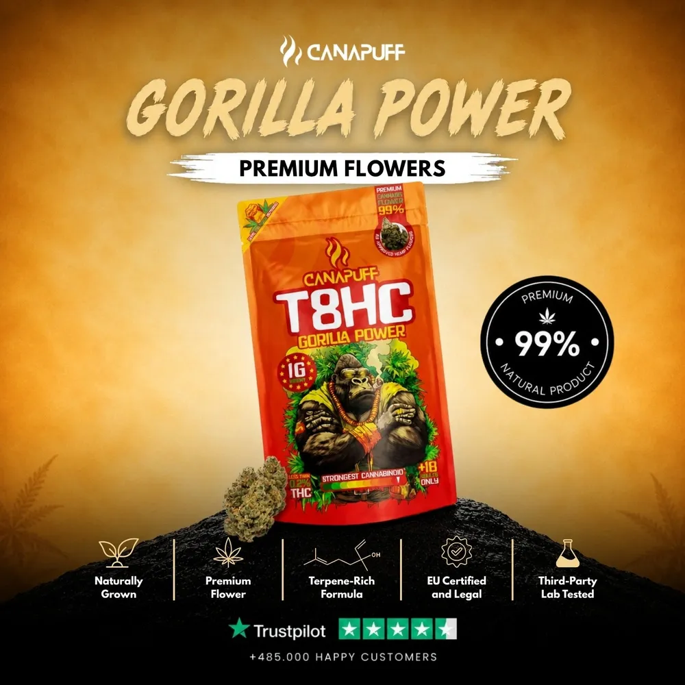 T8HC květy Gorilla Power 99%