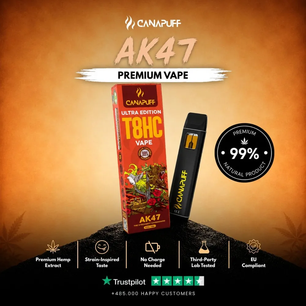 T8HC vape AK47 Ultra Edition 99% 1 ml