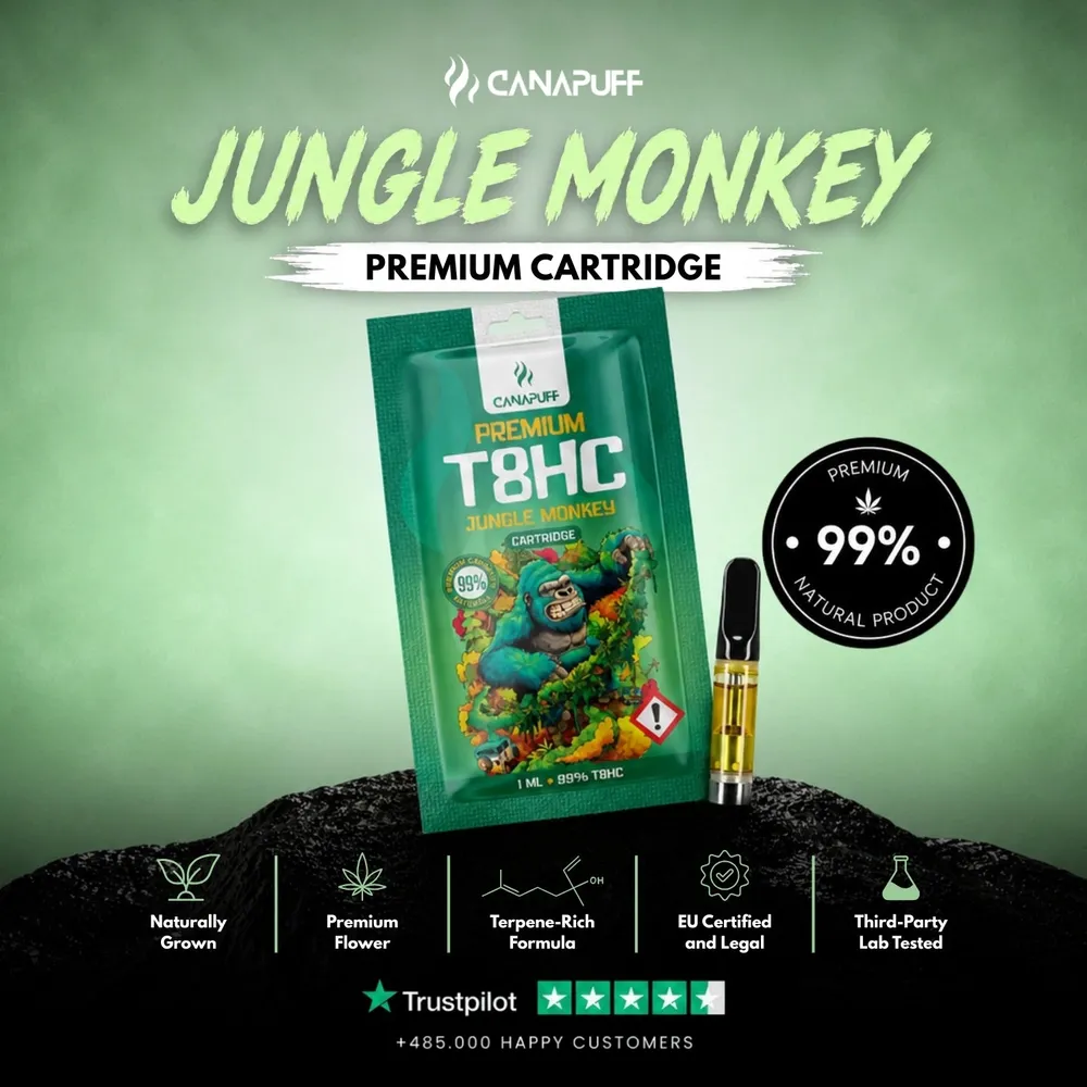 T8HC cartridge Jungle Monkey 99%
