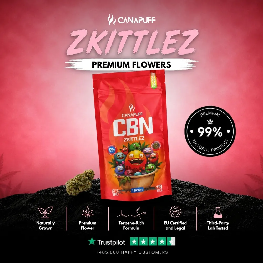 CBN květy Zkittlez 69%