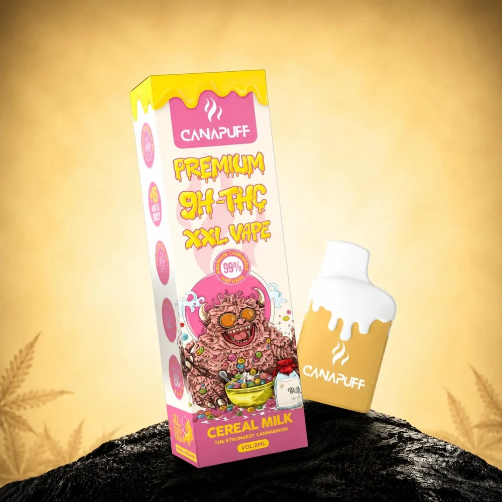 9H-THC XXL vape Cereal Milk 99% 2 ml
