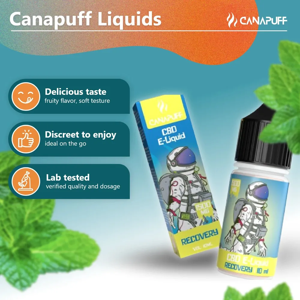 CBD liquid Recovery 1500 mg